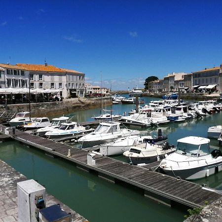 Appartement élégant avec vue sur le port Saint-Martin-de-Ré Exterior foto